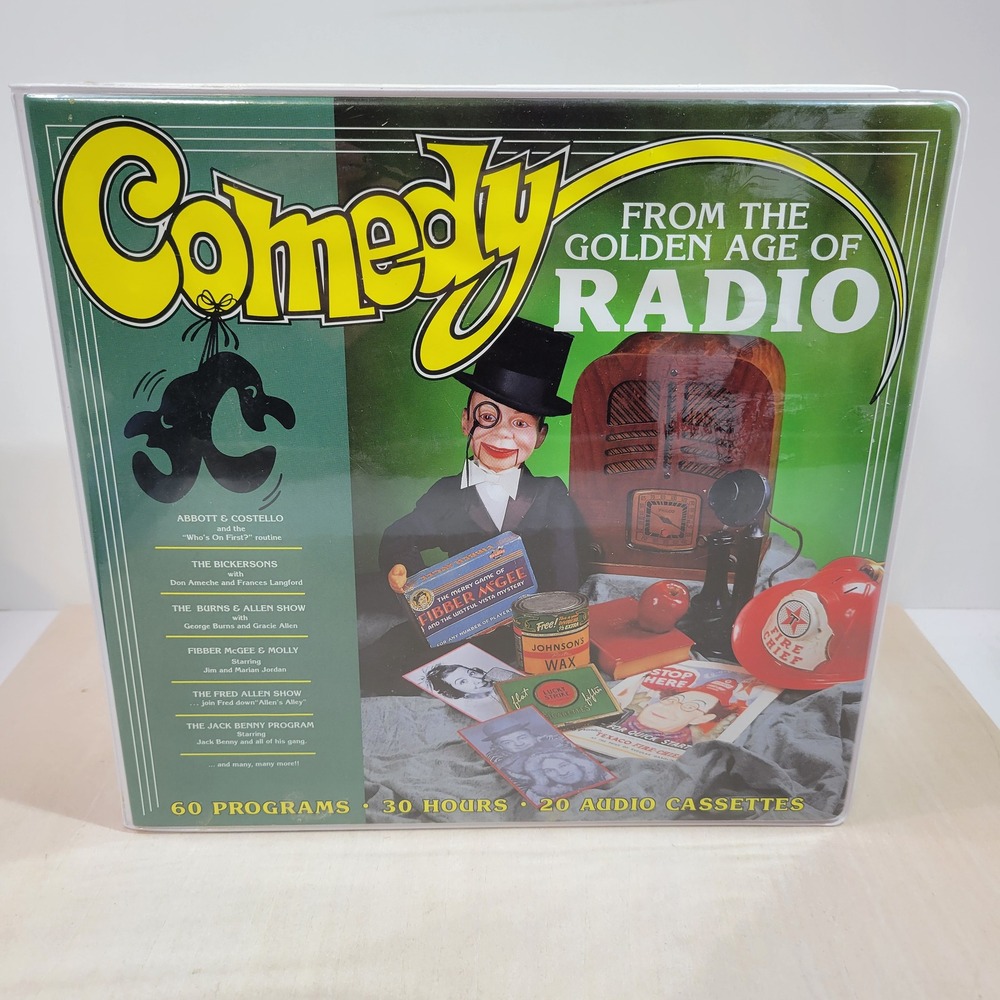 Comedy From The Golden Age Of Radio 20 Audio Cassettes 30 Hours 60 Programs